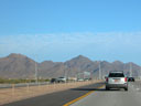 On a freeway in Arizona